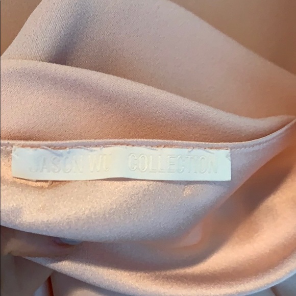 Jason Wu Blush crepe back satin long sleeve SZ M - Picture 7 of 11